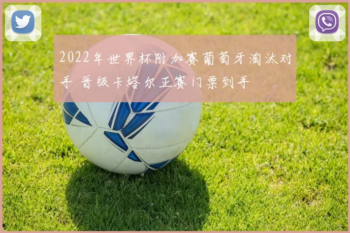 2022年世界杯附加赛葡萄牙淘汰对手 晋级卡塔尔正赛门票到手